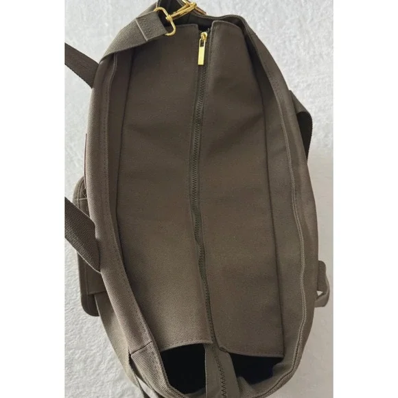 BOGG Boat Bag by Bogg Bag Olive Green Double Handles Adjustable Shoulder Strap - Picture 12 of 16